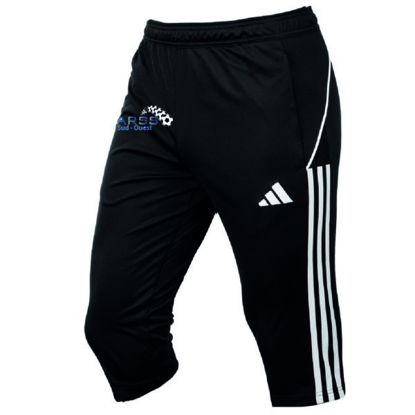 Adidas Tiro23 Pantalon 3/4 Noir